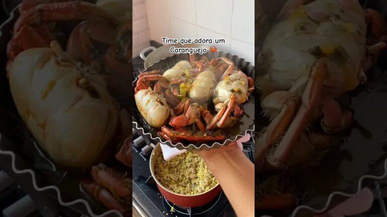 Qualquer dia é dia de comer caranguejo.🦀😍💚