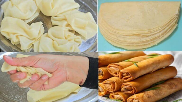 How to make samosa sheets at home | Manda Patti Recipe | Spring Roll | Roll Patti | Samosa Patti |