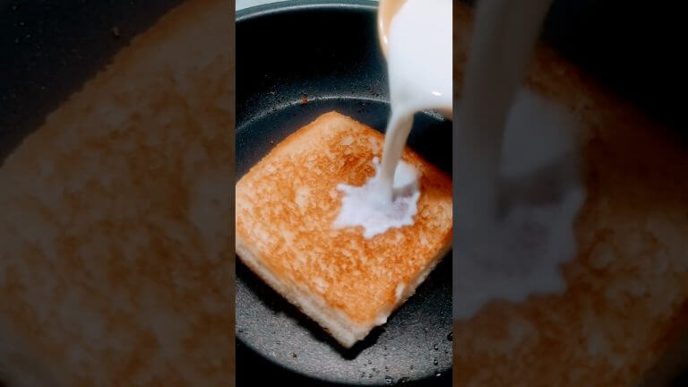 #shorts You have Bread and Milk | make this quick dessert |Bread dessert #recipe #trending #ytshorts