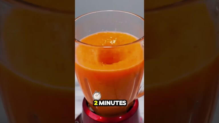 Boost Your Energy with This Simple Banana & Carrot Drink! 🍌🥕 #energyboost