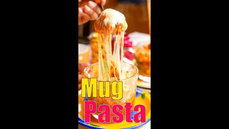 Mug pasta  #tarladalal #shorts #food #pasta