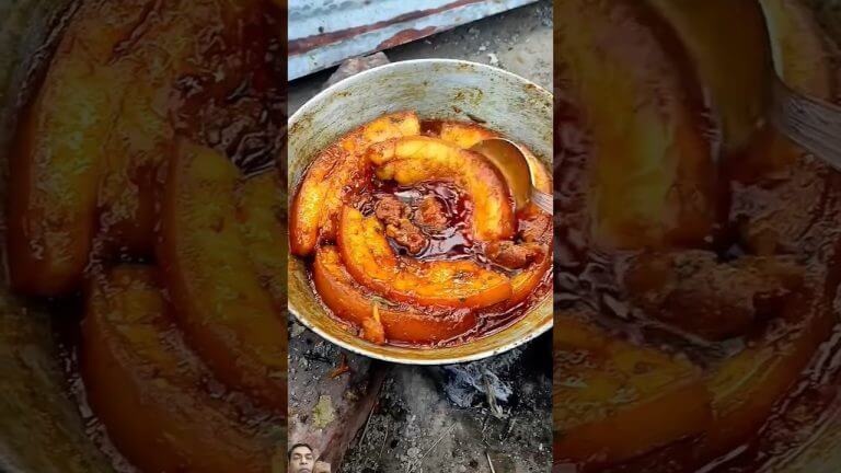 Cook Big Size Pork Curry #cooking #pork #porkcurry