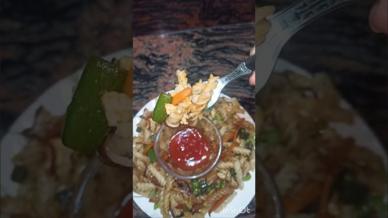 Mix veg pasta recipe #viralshort #snacks#food#ytshorts #cooking