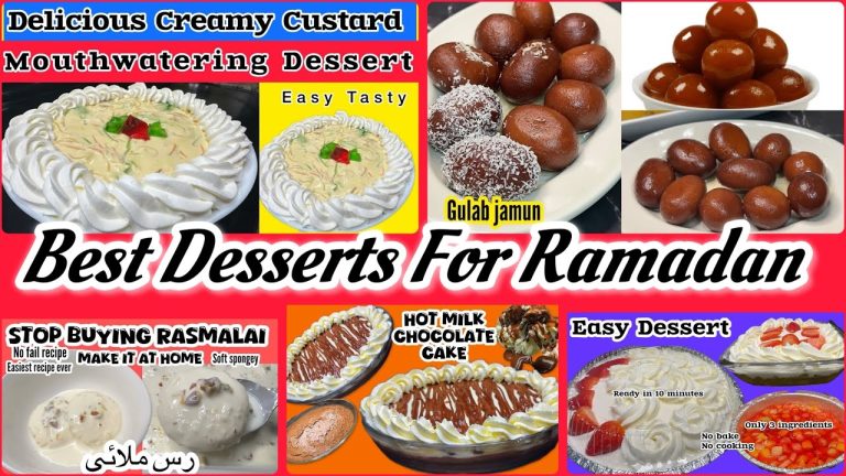 Dessert Recipes For Iftar(Ramadan 2025) ! Recipe Hub With Lubna