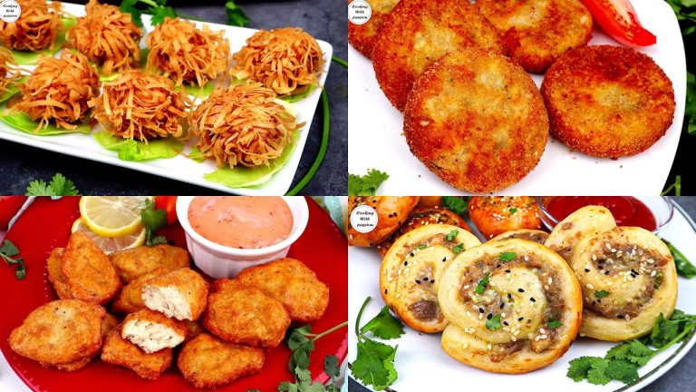 Iftar Recipes,Chicken Nuggets, Chicken Bread, Potato Chicken Cheese Cutlets, Thread Chicken, Ramadan