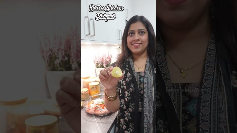 ബട്ടർ ചിക്കൻ ബിരിയാണി | Butter Chicken Biriyani Recipe | Boneless Chicken Recipes | Easy Biriyani