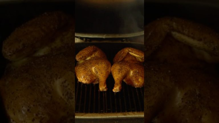 Smoked Or Oven Roasted??? #bbq #chicken #youtubeshorts