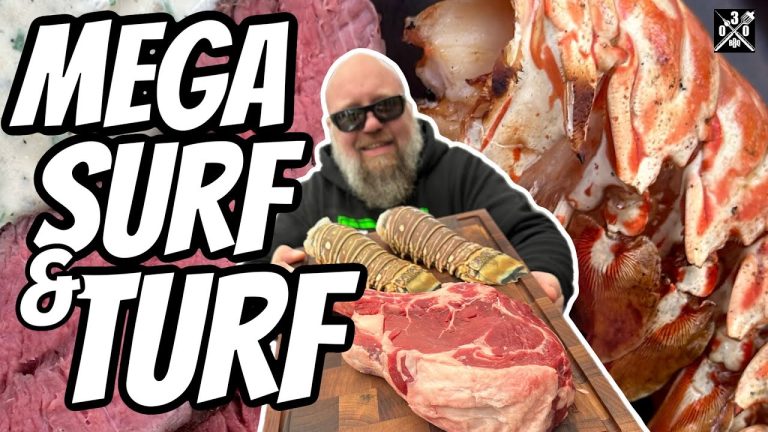 Mega Tomahawk trifft 2 Langusten SURF & TURF – 030 BBQ