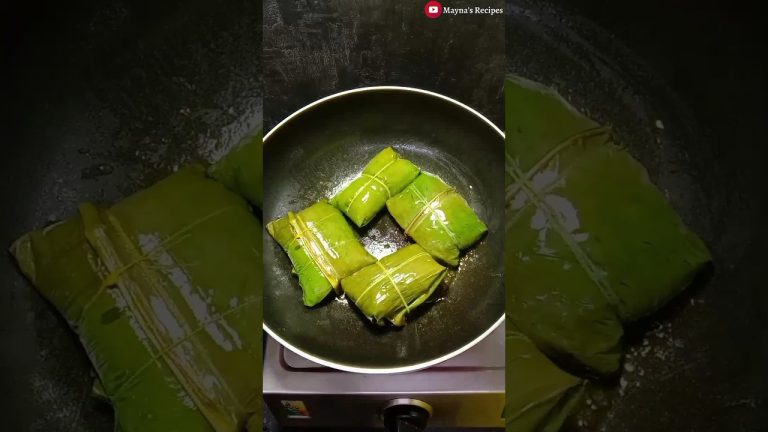Rui Macher Paturi 😍♥️ || By Mayna's Recipes #shorts #recipe #paturirecipe #bengali