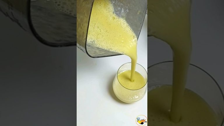 العصير العجيب بزوج مكونات فقط مذاق خيالي👌