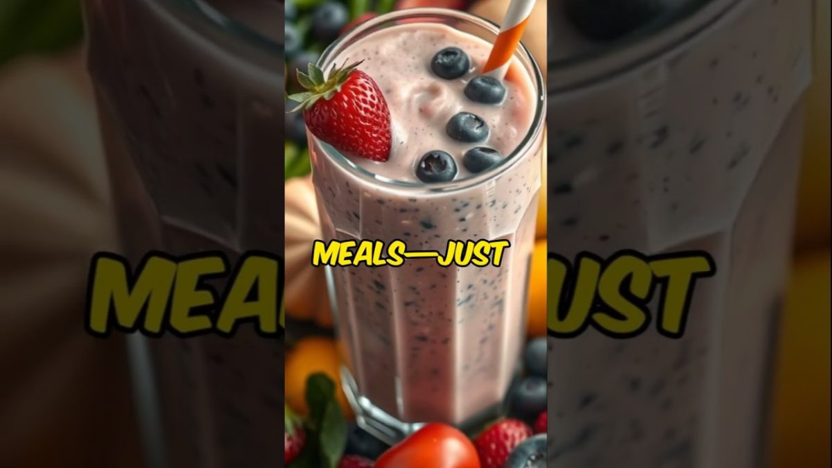 Get Vacation-Ready in 21 Days! 🏖️ Lose Weight & Boost Energy with Smoothie Diet #shorts #smoothie