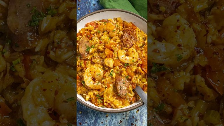 Jambalaya Recipe – Chicken, Shrimp and Sausage