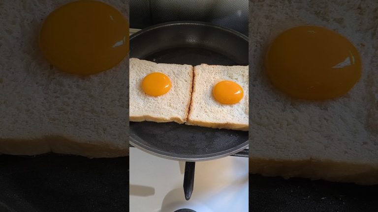 Just add Egg with Bread! it’s so delicious | Easy breakfast  #shorts #recipe