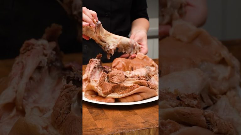 I no longer cook pork knuckle without pickles. This recipe is fantastic!