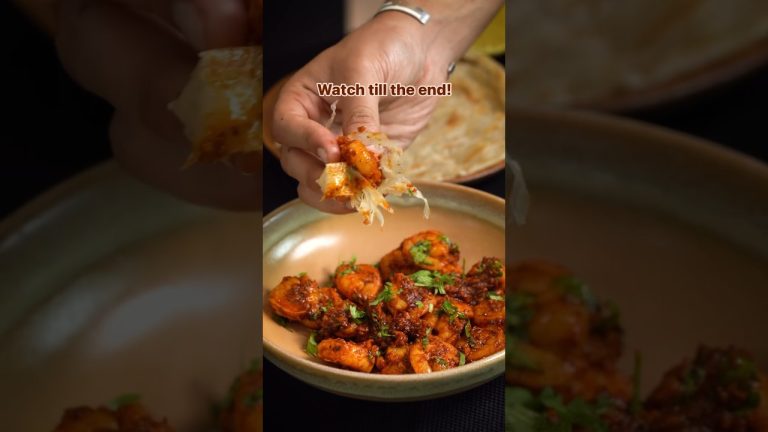 Butter Chilli Garlic Prawns Recipe | Indo Fusion Recipe | Seafood 🍤 | Must Try Recipe