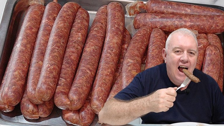 Homemade BEEF SAUSAGES – JUICY Flavourful and EASY to Make