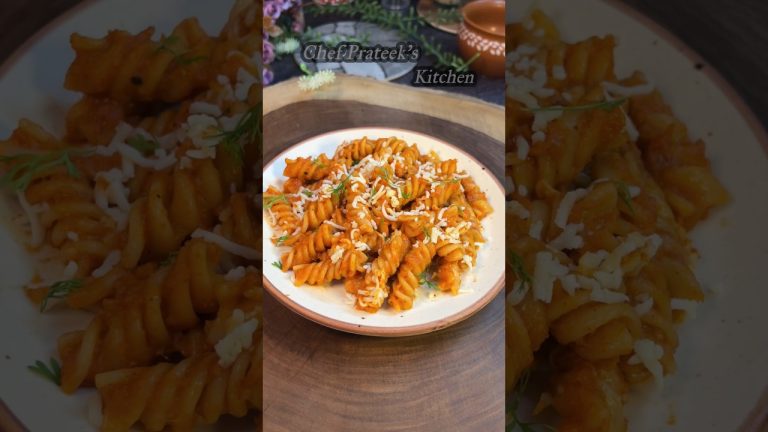 Red Sauce PASTA 🍝❤️ #shorts #pasta #pastarecipe #pastalover #pastarecipes #redsaucepasta #food