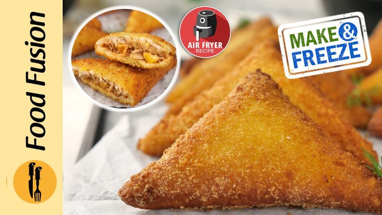 Rocket Samosa with bread👉Make and Freeze Ramadan Special Recipe by Food Fusion