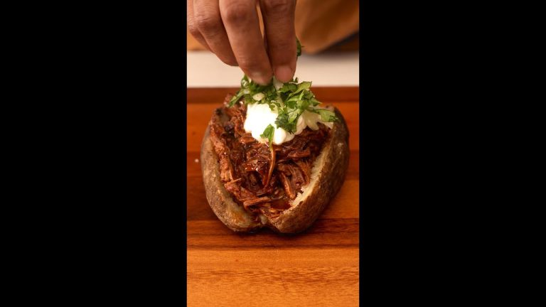Birria Loaded Potato