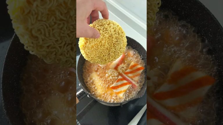 Tomato noodles#foryou#pork#food #recipe #cooking #pork #instant #Noodles