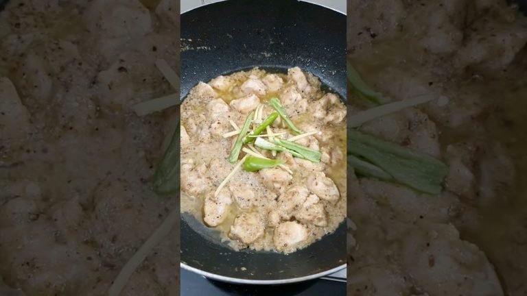 White chicken karahi recipe | Chicken karahi | Pakistani cooking recipes #shorts