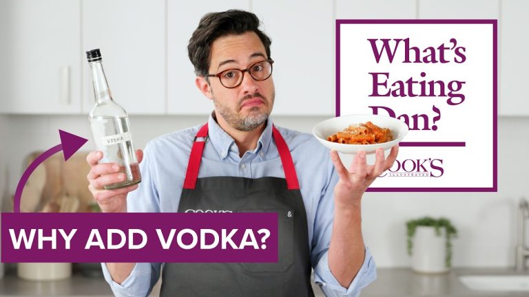 Does Vodka Sauce Actually Need Vodka? | What’s Eating Dan?