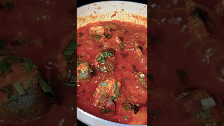 Mangalore Bangude Pulimunchi Recipe | Spicy Mackerel Curry | Indian Seafood Recipes#shorts