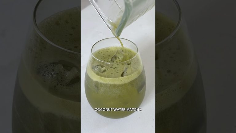 Coconut Matcha 🍵  En hafif Matcha Tarifi