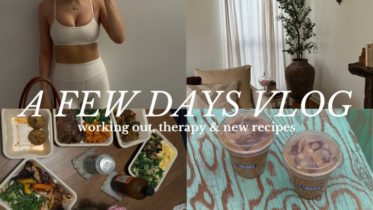 lessons in therapy, cooking new recipes & my new routine