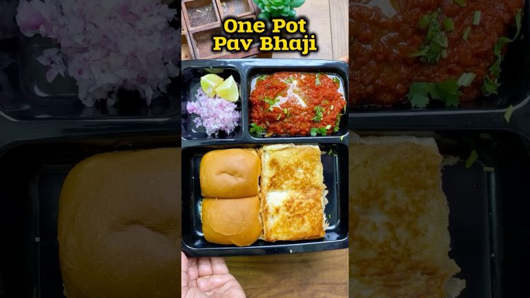 ஒன் பாட் பாவ் பாஜி😋👌| One Pot Pav Bhaji recipe😋👌#shorts