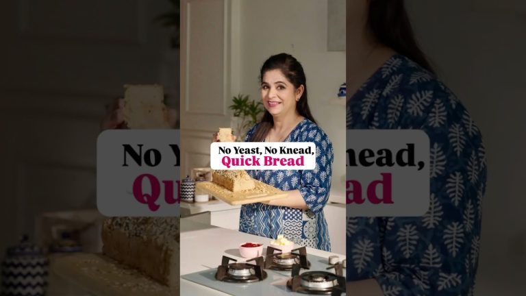 No Yeast, No Knead, Quick Bread I #Shorts I Pankaj Bhadouria