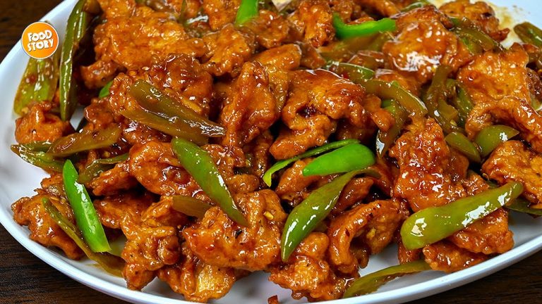 Chicken Chili Dry Recipe,Chicken Recipe by Samina Food Story