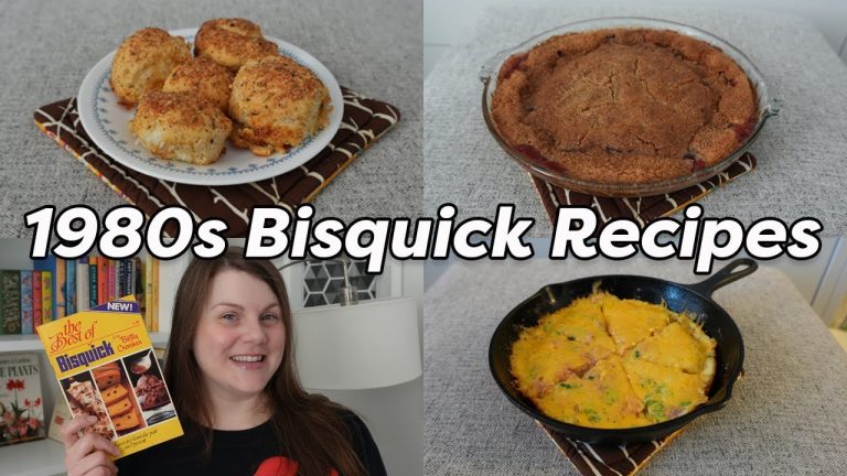 1980s BISQUICK RECIPES – Nostalgic Bisquick Creations!