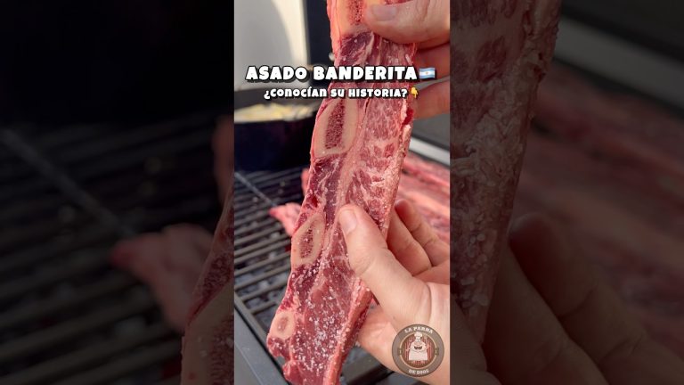 ASADO BANDERITA 🇦🇷 #argentina #asadoargentino #food