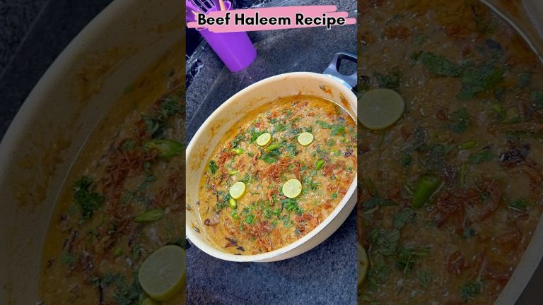 Beef Haleem Recipe | Special Muharram Recipe | Haleem Recipe | Daleem Recipe | Cooking CH