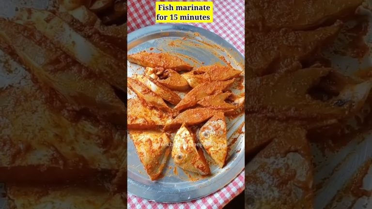 Pomfret Fish Fry Recipe #shorts #trending #youtubeshorts #viral #shortvideo #fishfry #fish #food