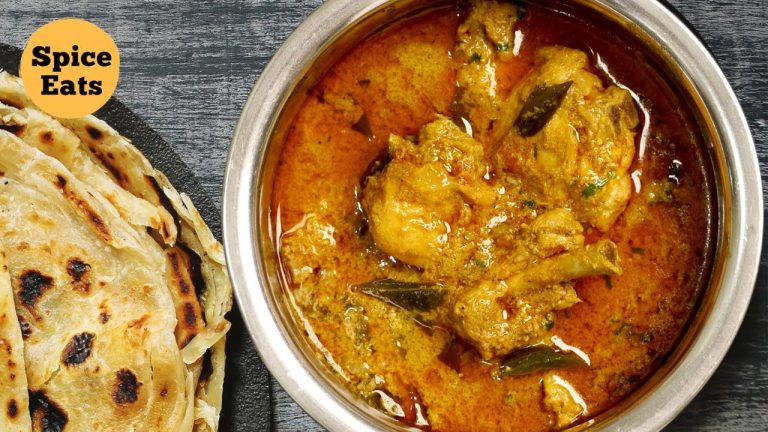 CHICKEN SALNA FOR PAROTTA | HOTEL STYLE CHICKEN SALNA | CHICKEN SALNA RECIPE