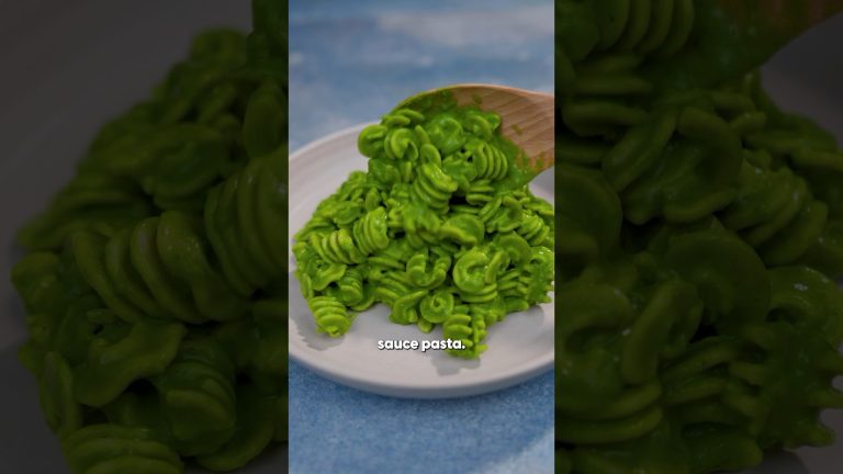 How to make Spinach Sauce Pasta #spinach #pasta
