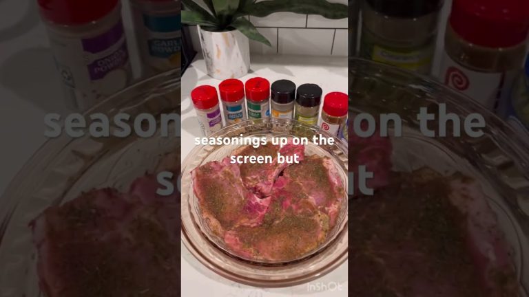 Oven Baked Pork Chops Recipe #dinnerideas #bakedporkchops #howtocook #easydinnerrecipe