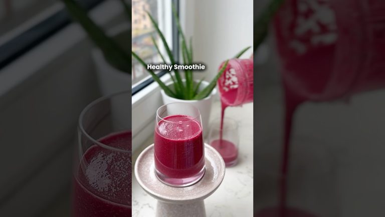 Healthy smoothie for breakfast #foryou #smoothie #nutrition #healthylifestyle #healthy