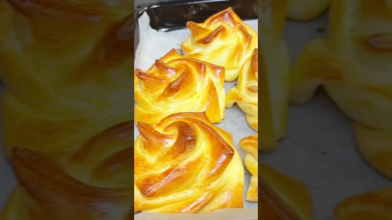 🥰 Satisfying & Creative Dough Pastry Recipes # 760🍞Bread Rolls, Bun Shapes, Pasta1ice Cake #shorts
