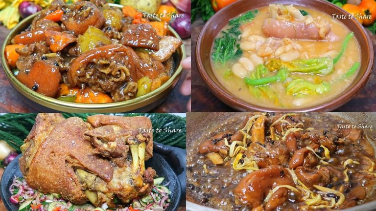 4 Ways to Enjoy Pork Pata💯👌 4 Delicious Pork pata Ulam Ideas