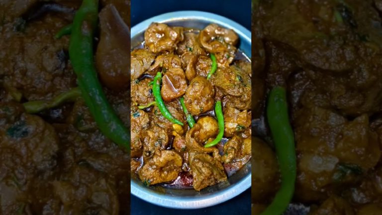 Amazing Chicken Pota Kaleji Recipe You've Never Tried Before #aloogosht #shorts #chicken