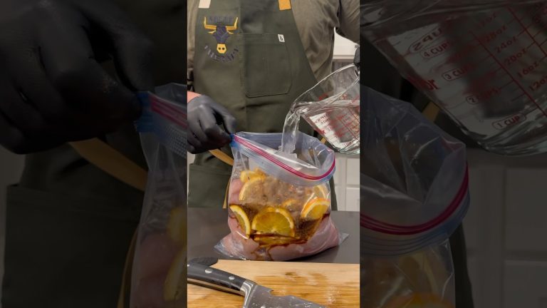 Super stoked to see how this turns out today.  Asian BBQ Turkey brining recipe