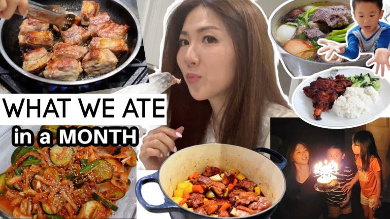 LAST COOKING VLOG IN OUR HOUSE | KOREAN FOOD PREP & COOKING | WHAT WE ATE IN A MONTH | CHARIS FAMILY