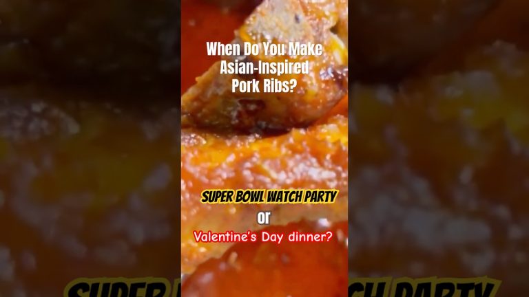 Fallin' In Love…With These Spareribs Super Bowl & Valentines #RomanticDinner #superbowlfood