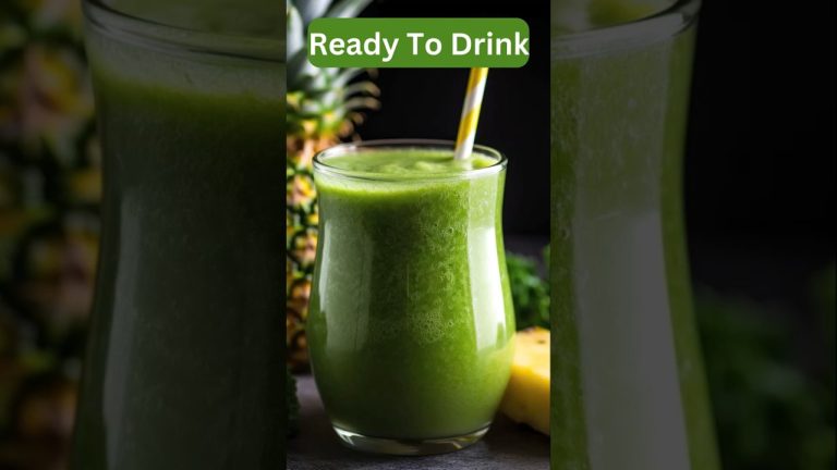 Avocado Banana Smoothie- Breakfast Smoothie – Easy Healthy Delicious#shorts #smoothie #greensmoothie