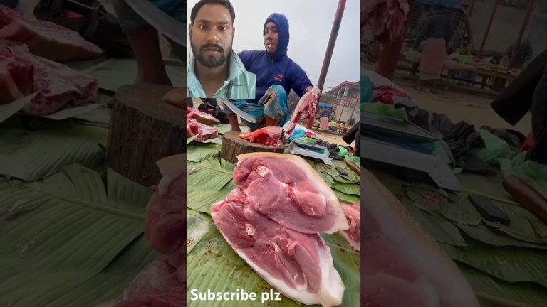 Suar ke jaang ke mans। pork meat। #shorts #pork #porkmeat