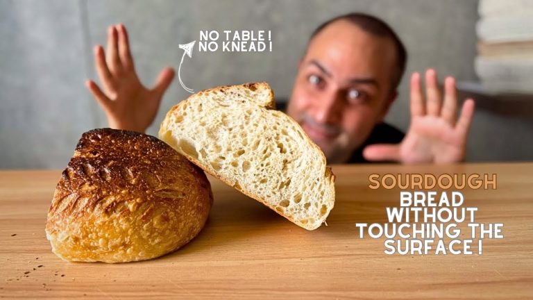 Sourdough Bread Challenge : No Touching the Surface