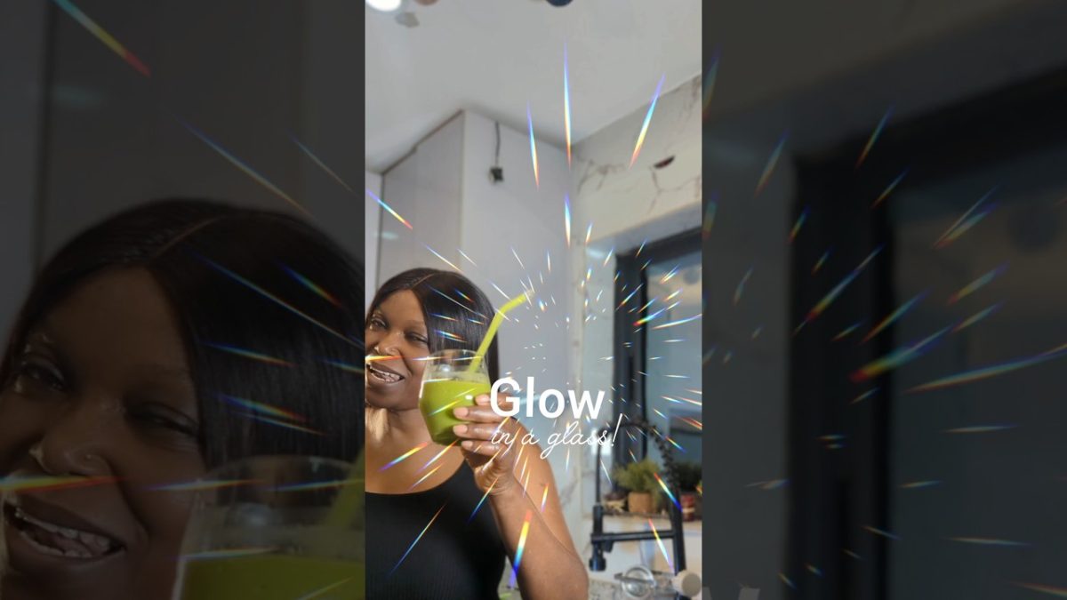 💯 100 glow mix #smoothie #healthychoices #glowingskin